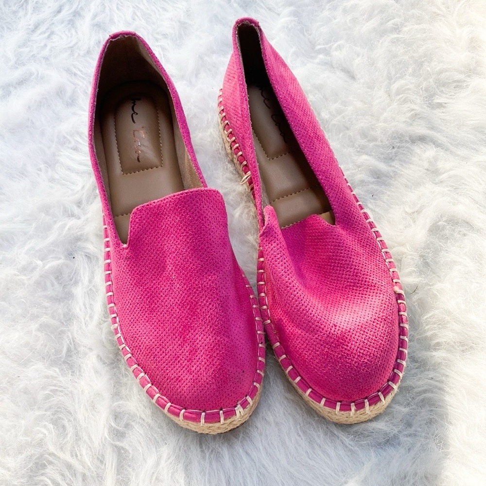 Me Too Cayce Fuchsia Espadrille Flats - Picture 2 of 7